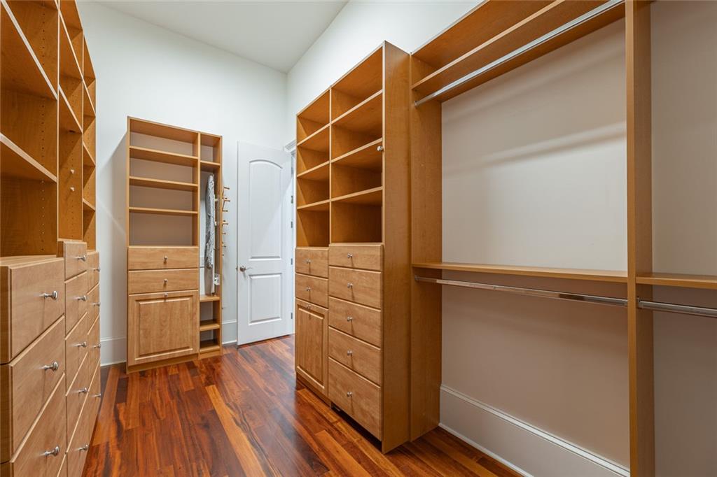 250 Frank Bruce Road Dawsonville, GA 30534 - Photo 29 of 110 a view of walk in closet with empty racks