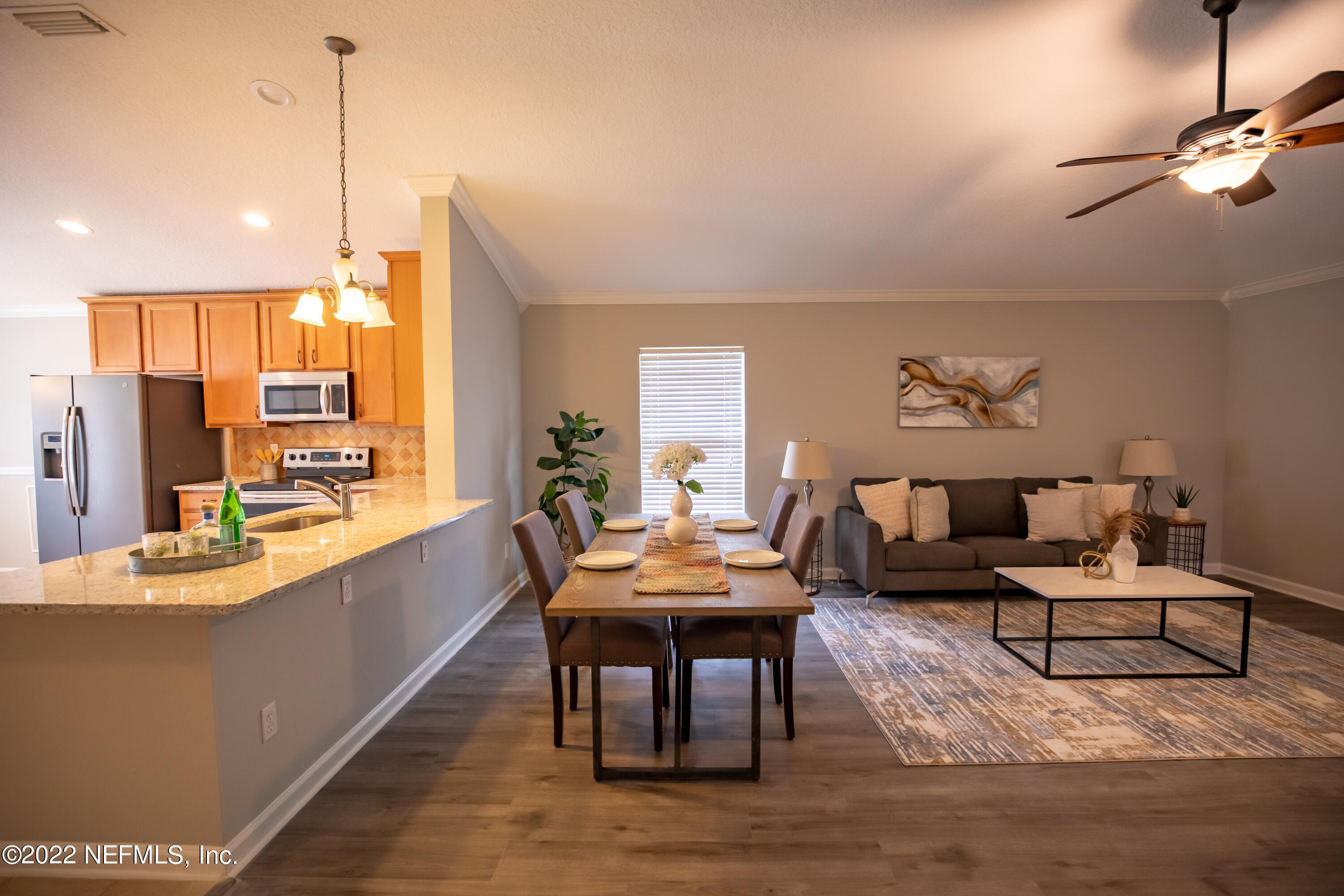 2067 North Cranbrook Avenue St. Augustine, FL 32092 - Photo 12 of 26 a living room with furniture and wooden floor