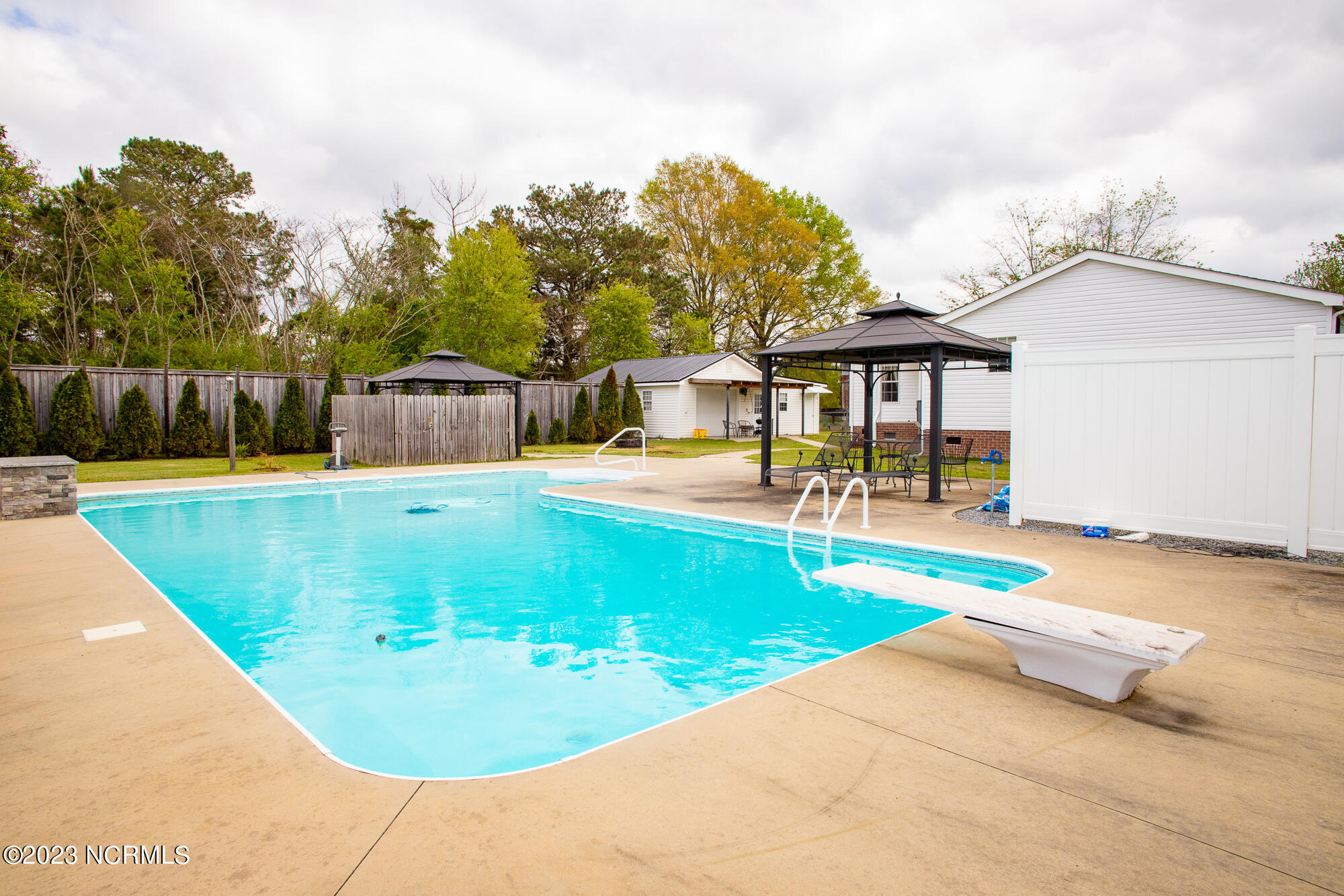 1824 Becton Farm Road Kinston, NC 28501 - Photo 24 of 38 Rear - Pool