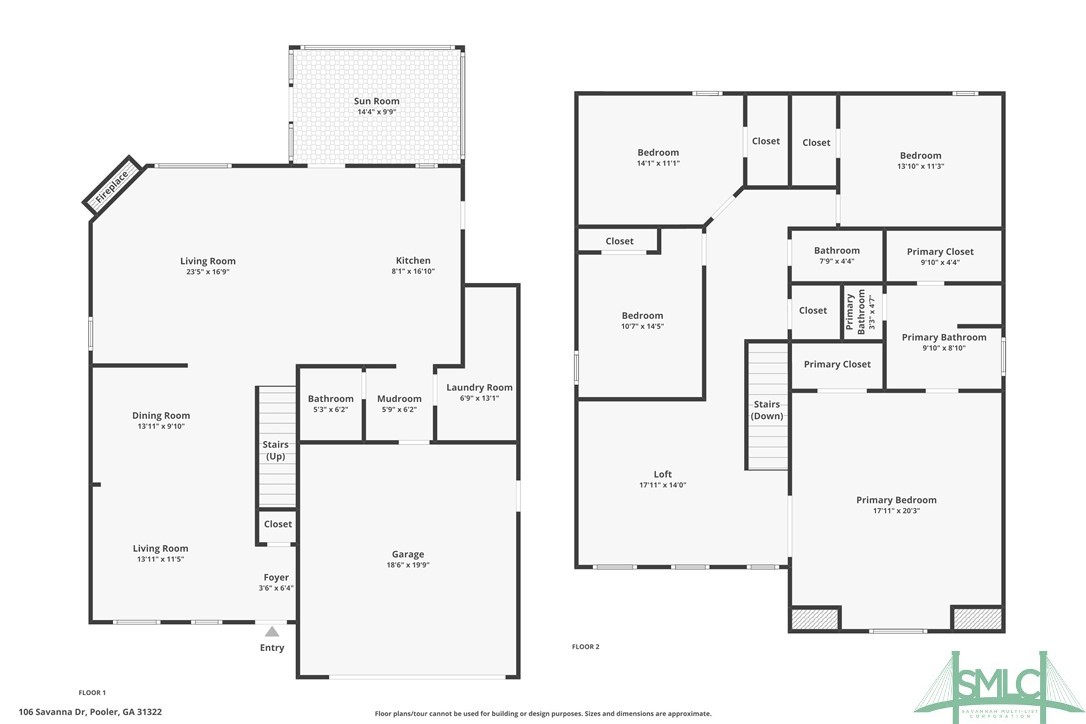 106 Savanna Drive Pooler, GA 31322 - Photo 48 of 48 Floor Plan