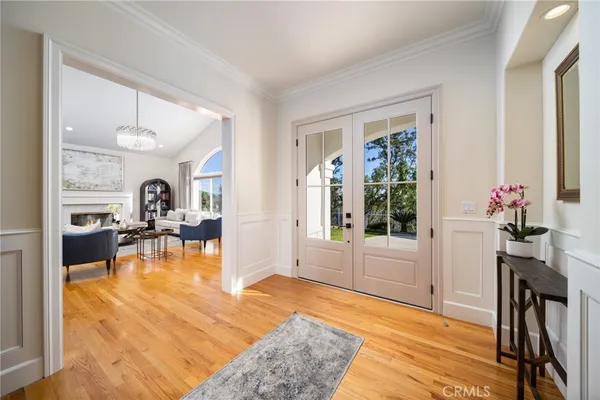 a view of a living room