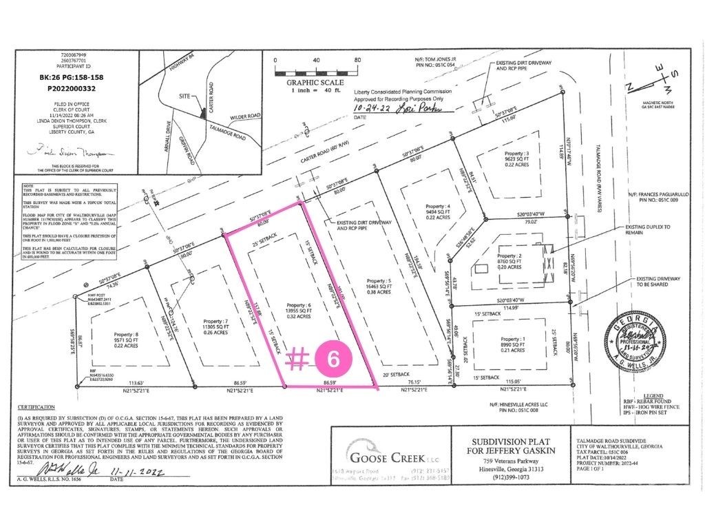 728 Talmadge Road, Unit A & B LOT 6 Allenhurst, GA 31301 - Photo 1 of 18