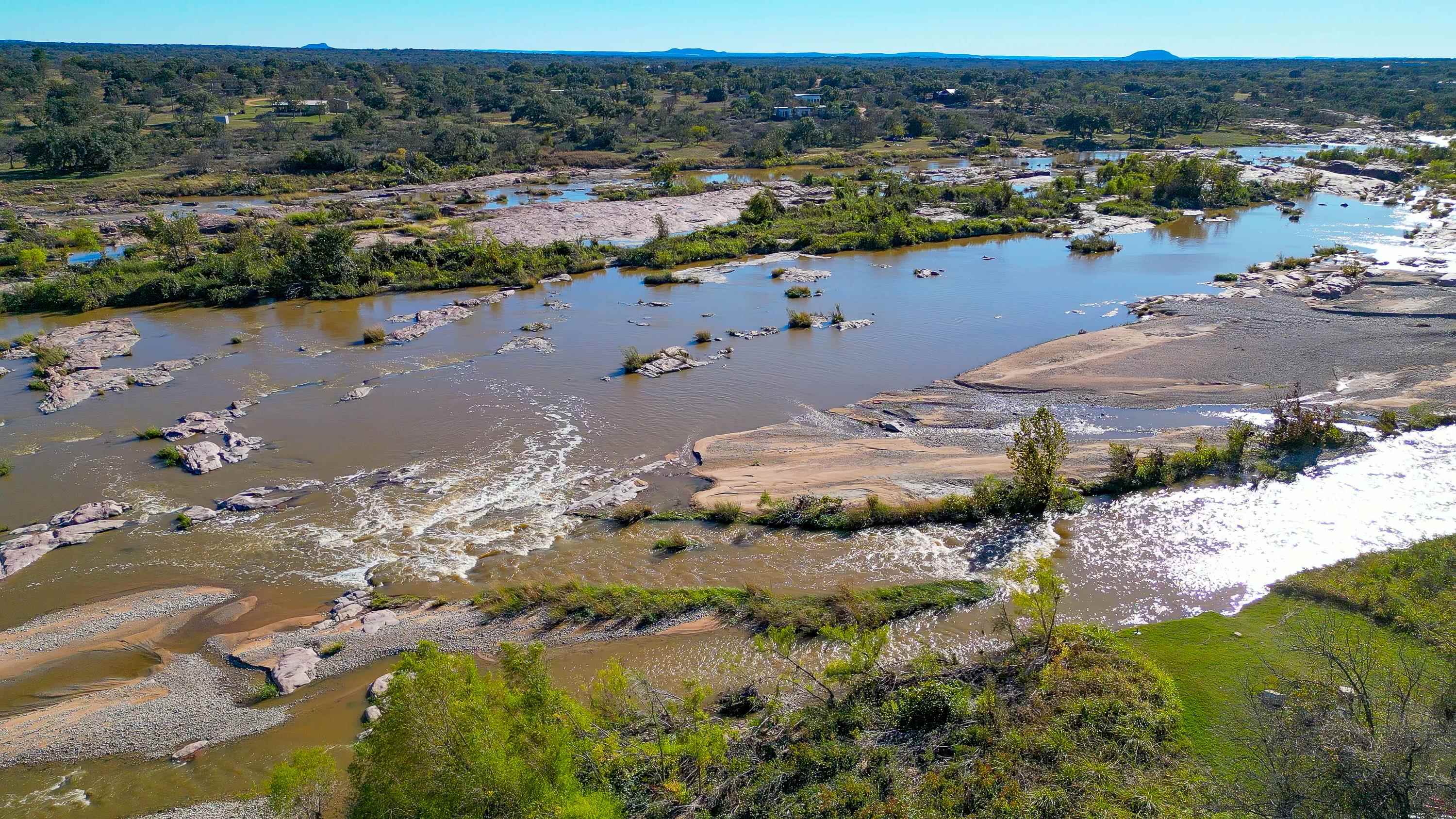 104 County Road 104 Road Llano, TX 78643 - Photo 9 of 13 an aerial view of residential houses with outdoor space
