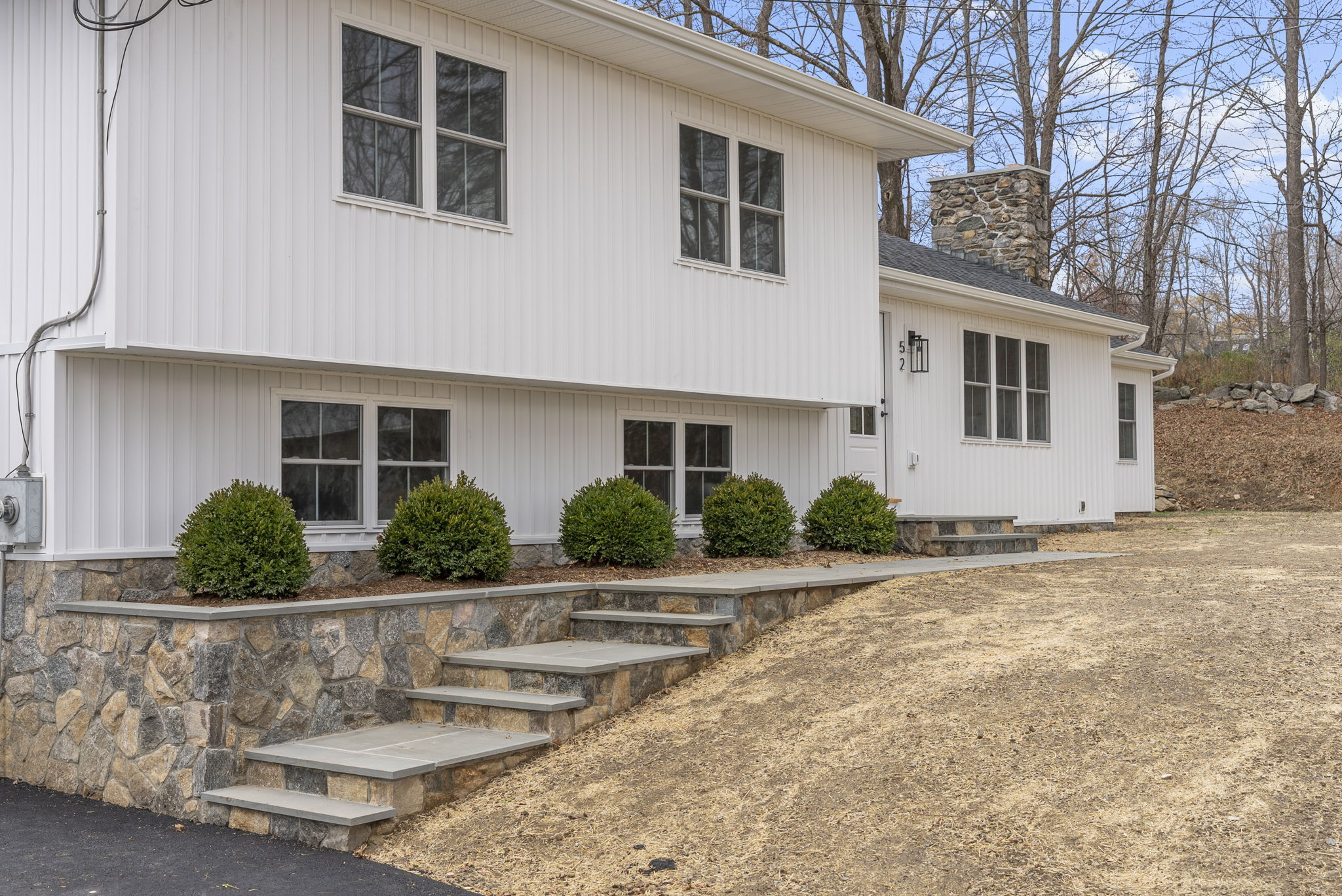 52 Curtis Road Bridgewater, CT 06752 - Photo 22 of 25 a view of outdoor space yard and front view of a house
