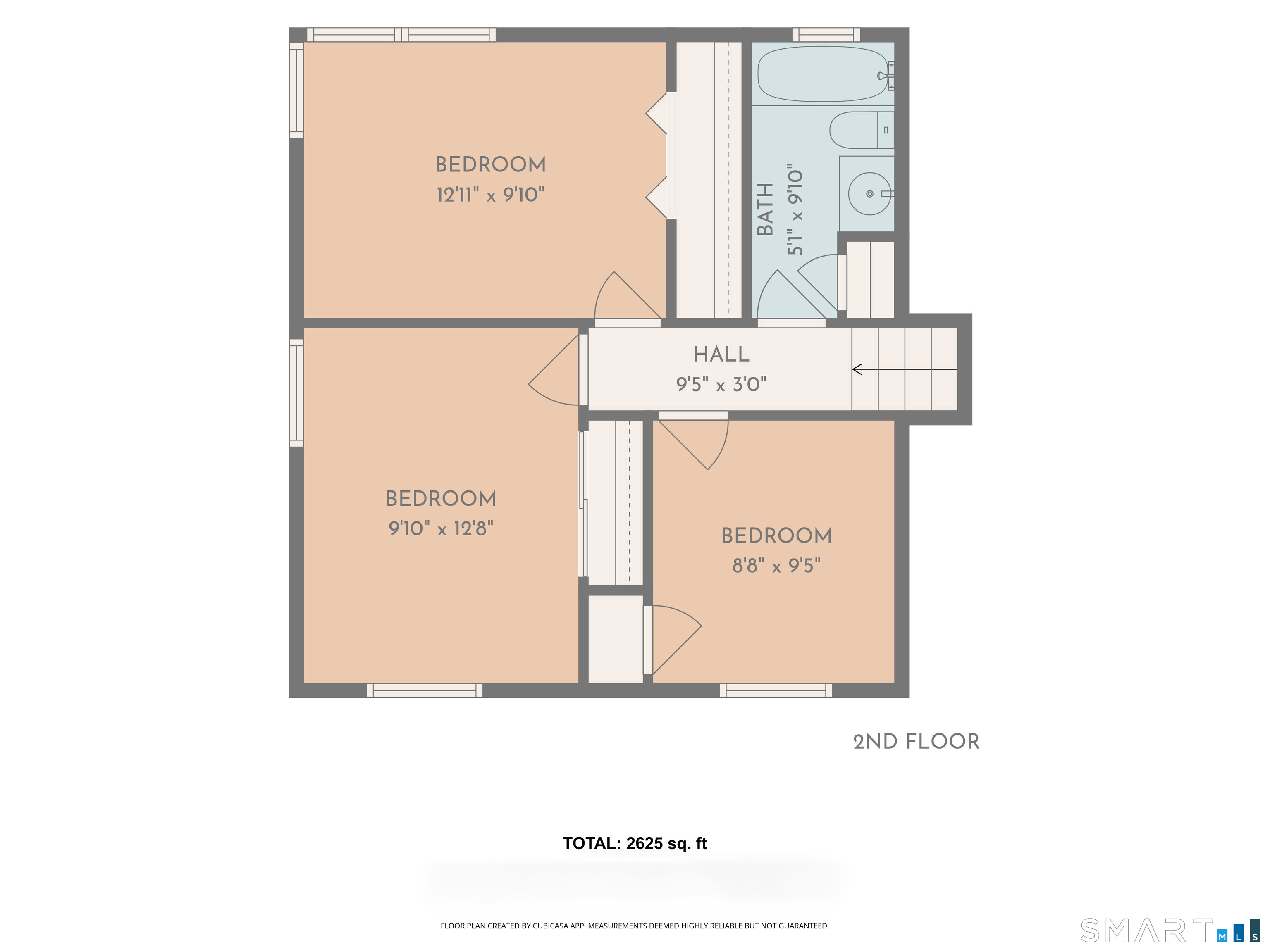 109 Gay Bower Road Monroe, CT 06468 - Photo 32 of 33 2nd Floor Plan