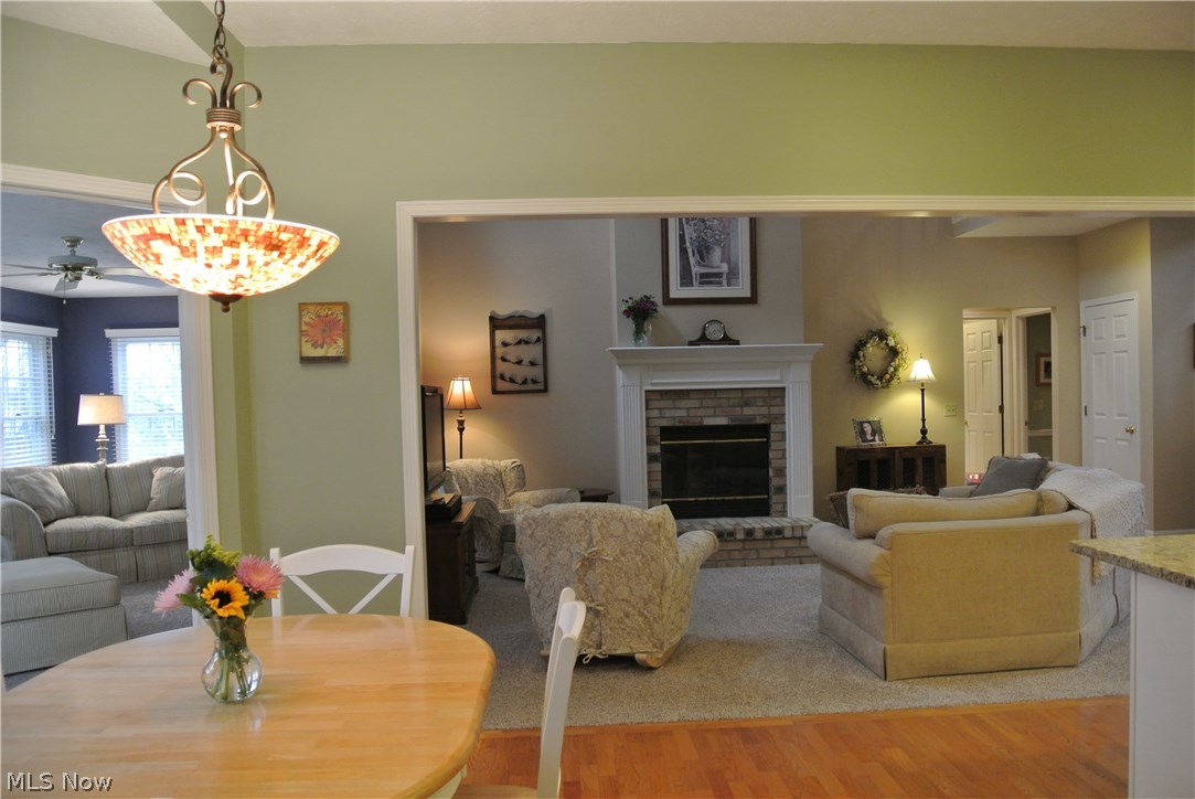 Kitchen is open to Great Room and Sun Room