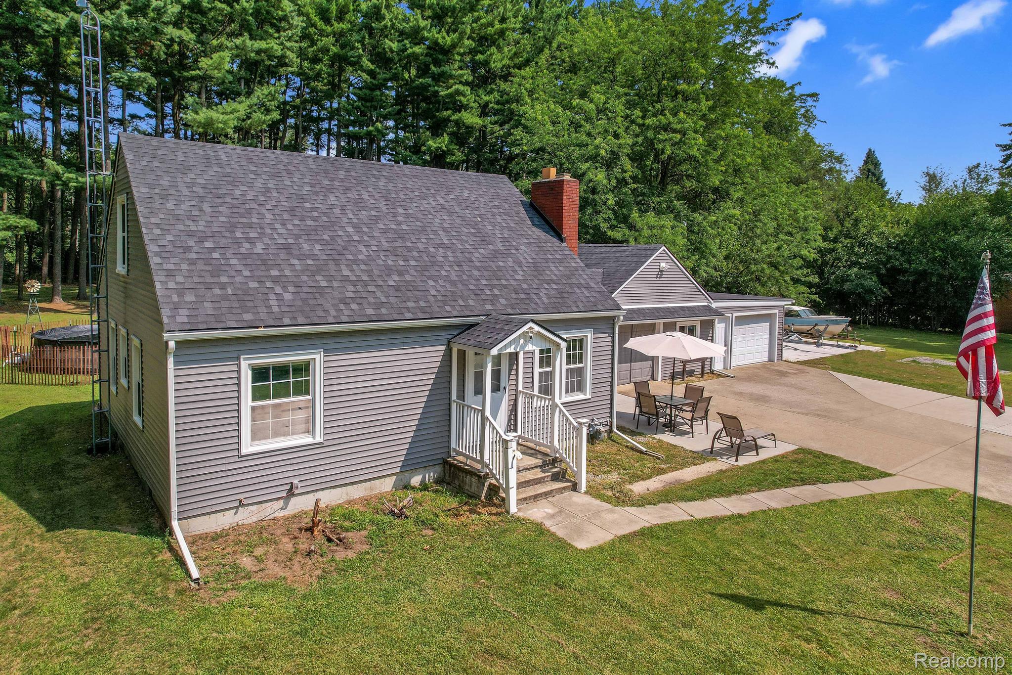 3707 Judd Road Milan, MI 48160 - Photo 10 of 39 Covered front porch to enter home