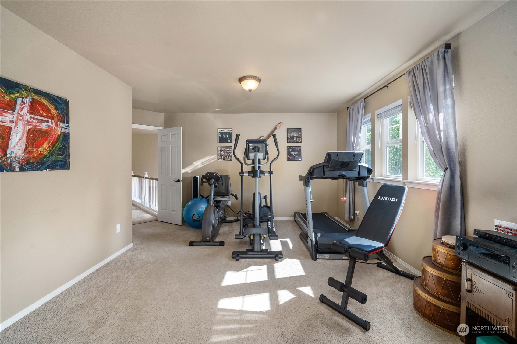 17811 87th Avenue East Puyallup, WA 98375 - Photo 26 of 37 a view of a room with gym equipment