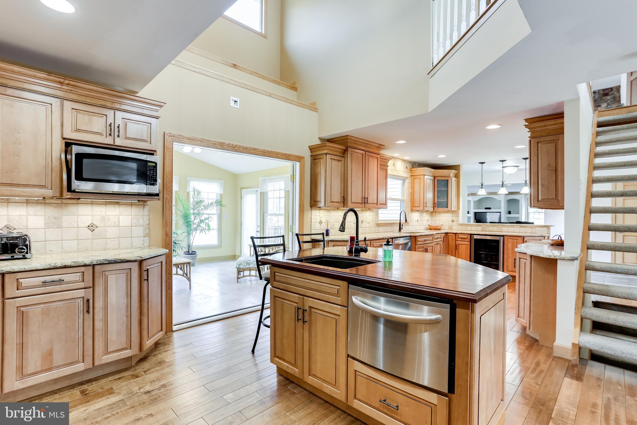 766 West Watersville Road Mount Airy, MD 21771 - Photo 12 of 61 Kitchen opens to your Light Filled Sunroom!