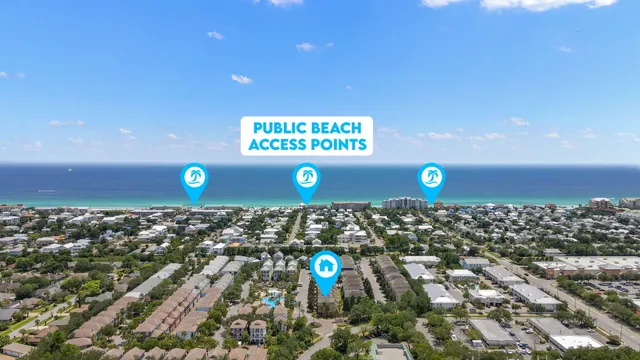 a view of a swimming pool with a yard