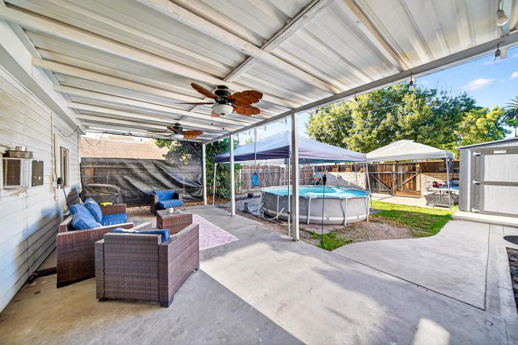 2126 Tulare Street Selma, CA 93662 - Photo 9 of 40 a view of a house with backyard and porch
