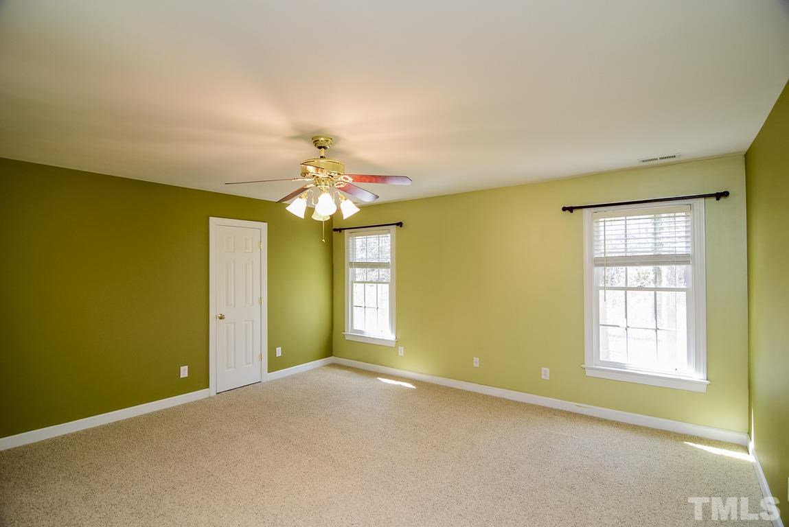 3813 April Place Raleigh, NC 27612 - Photo 17 of 25 Here is another very large bedroom with double doors. It is the type of room that could easily house 2 people. I guess you are figuring out that the builder that lived in this home wanted space.