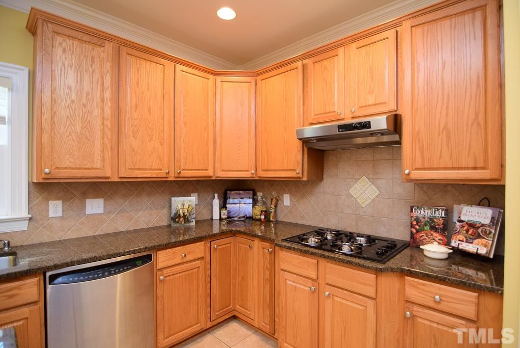 Gas stove with downdraft ventilation near your food to keep the smoke and odors from traveling through the house.