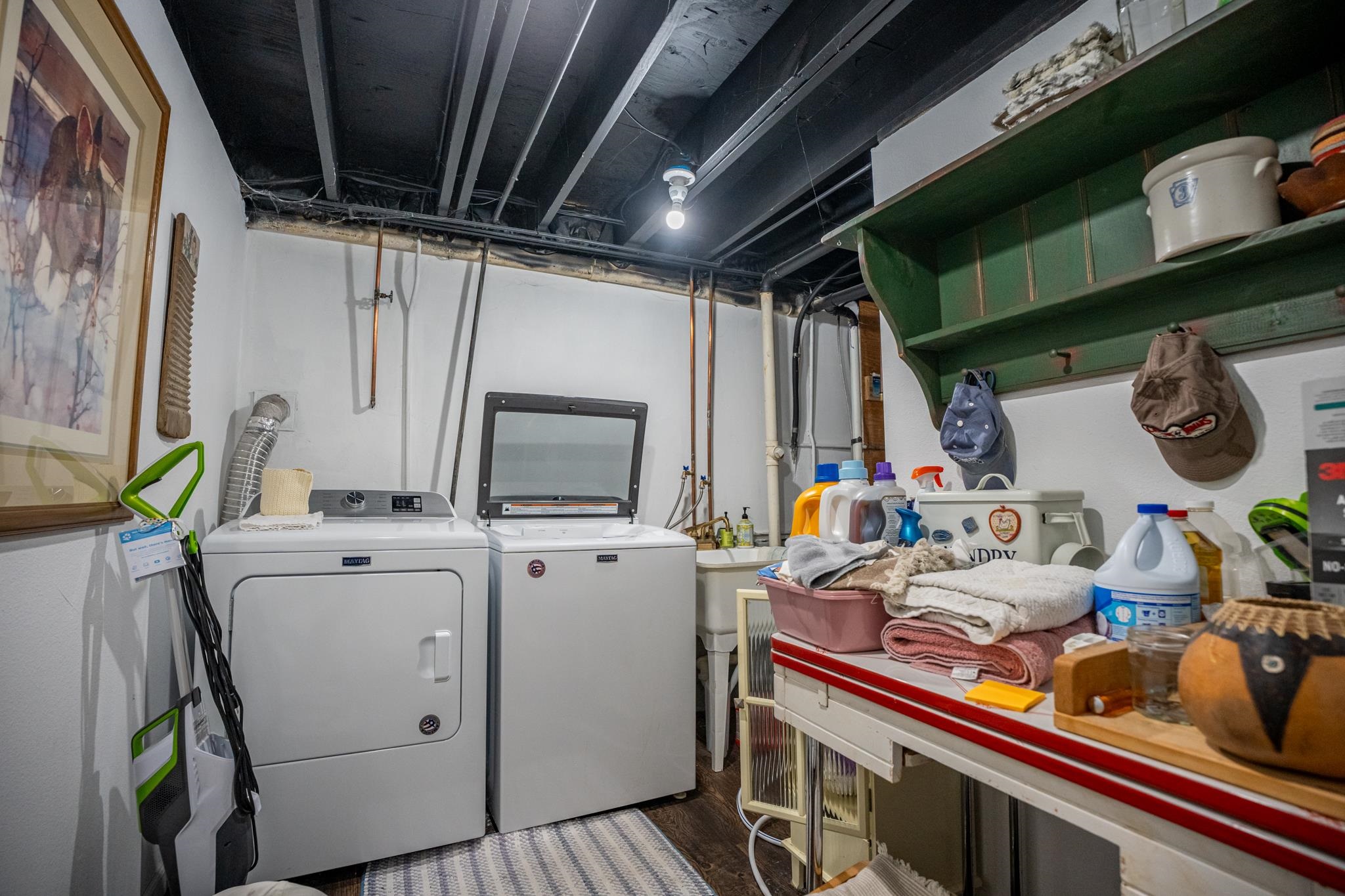 5968 East Bradley Road Byron, IL 61010 - Photo 11 of 40 a room with storage and utility