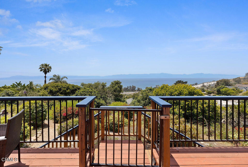 2335 Whitney Avenue Summerland, CA 93067 - Photo 3 of 33 a view of a balcony with wooden floor and city view