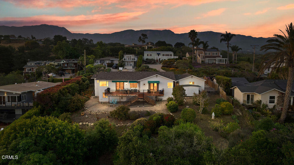 2335 Whitney Avenue Summerland, CA 93067 - Photo 31 of 33 a view of a town with mountains in the background