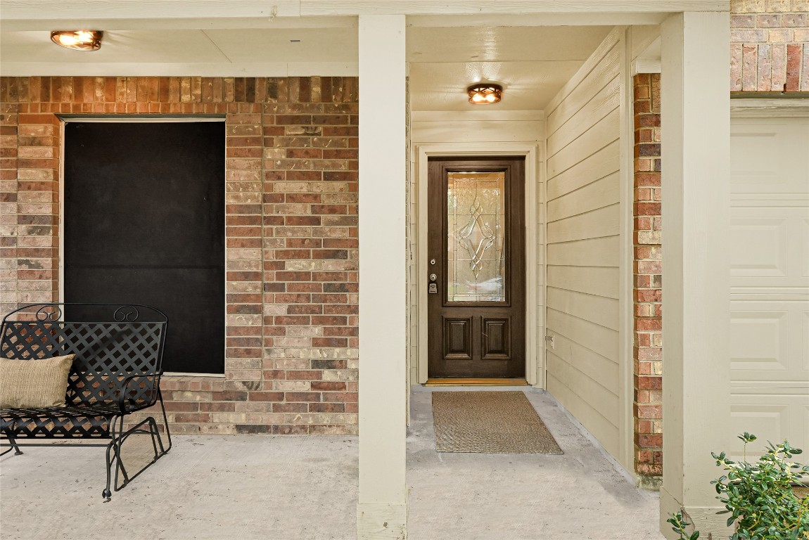 1914 Rock Ridge Drive Houston, TX 77049 - Photo 18 of 26 a view of entryway with a outdoor space