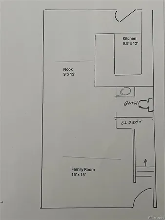 a close view of a sink
