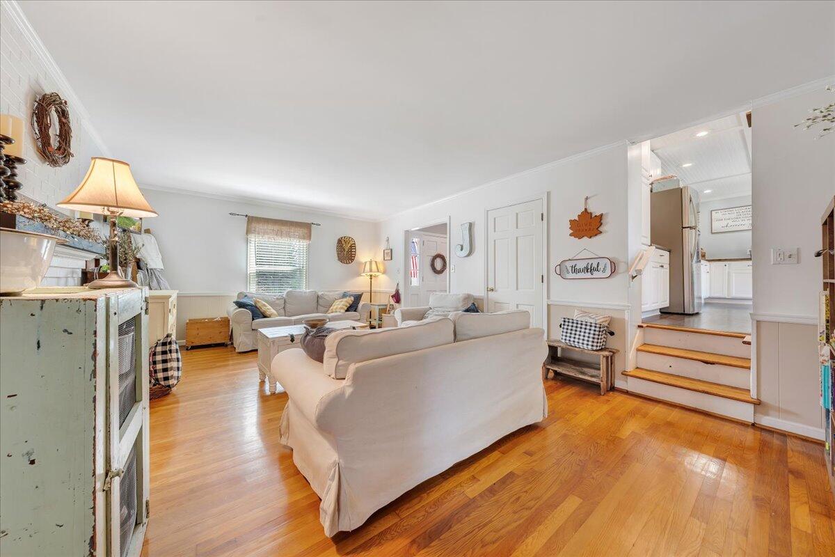 123 Bartley Drive Salem, VA 24153 - Photo 25 of 57 a living room with furniture and a fireplace