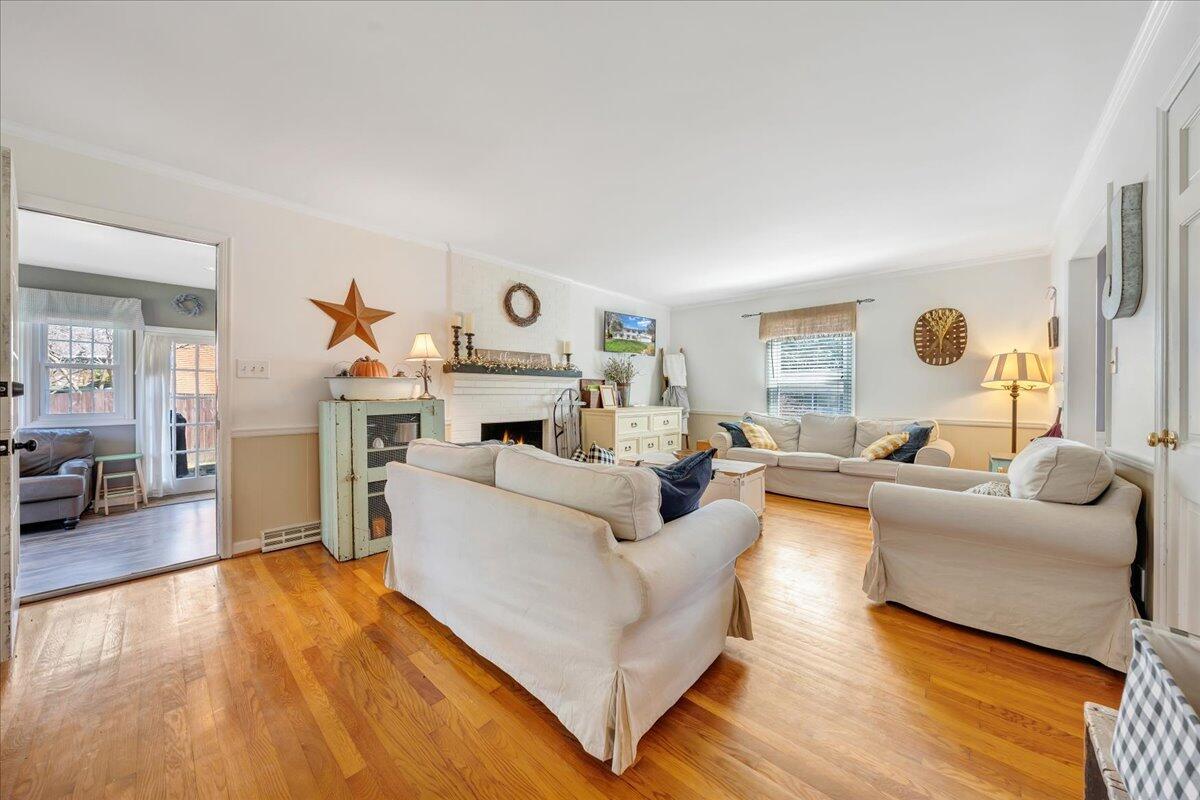 123 Bartley Drive Salem, VA 24153 - Photo 27 of 57 a living room with furniture and a large window
