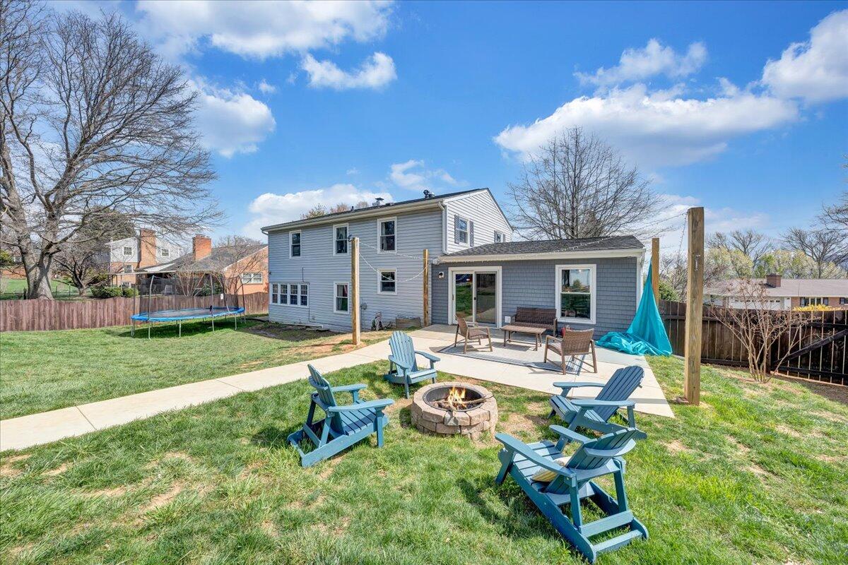 123 Bartley Drive Salem, VA 24153 - Photo 45 of 57 a view of a house with backyard porch and sitting area