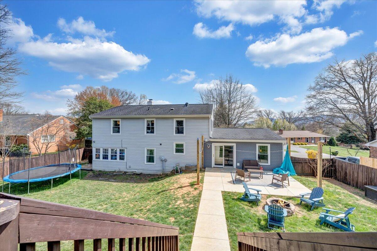 123 Bartley Drive Salem, VA 24153 - Photo 49 of 57 a view of a house with backyard and sitting area