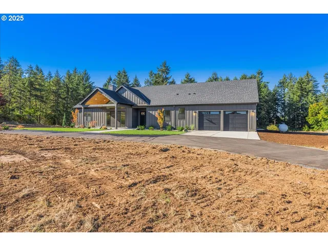 a house with a outdoor space