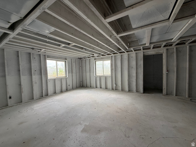 838 East Mountain Road Logan, UT 84321 - Photo 24 of 37 Unfinished room with exposed ceiling joists and wall studs