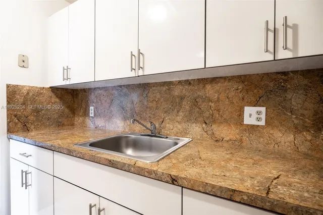 a close view of sink and tap