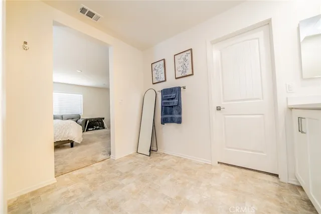 a view of a livingroom with a flat screen tv