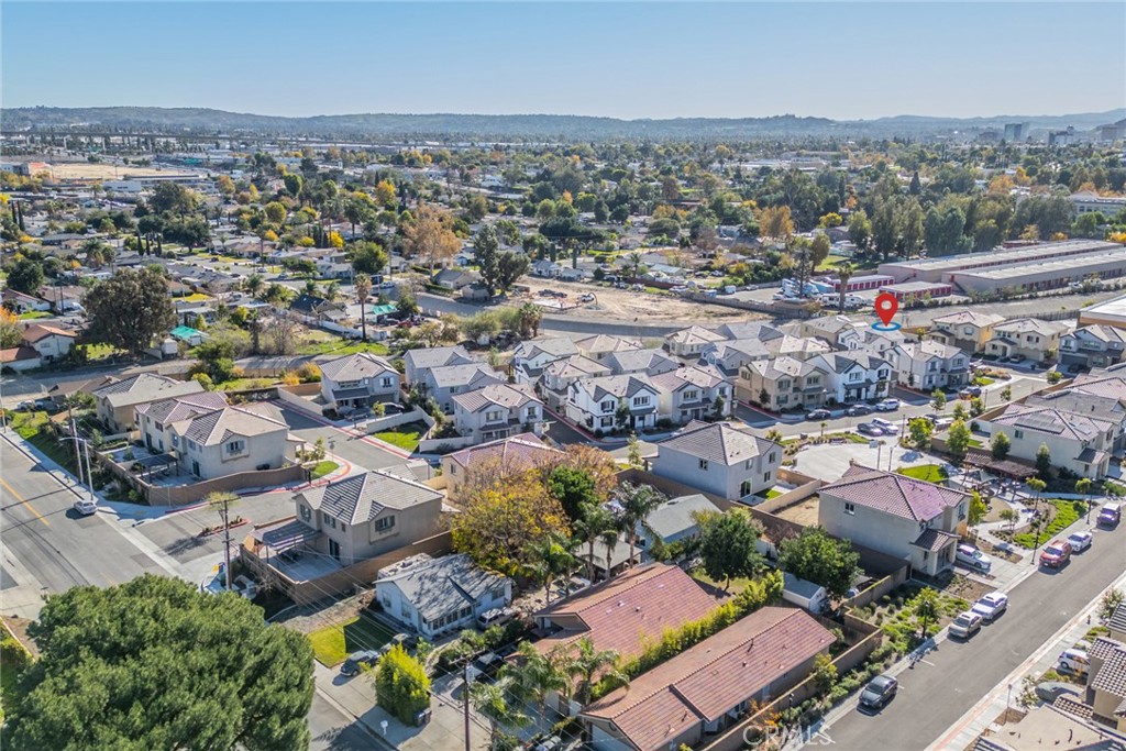 1810 Parkplace Lane Riverside, CA 92501 - Photo 44 of 52 an aerial view of a city with lots of residential buildings