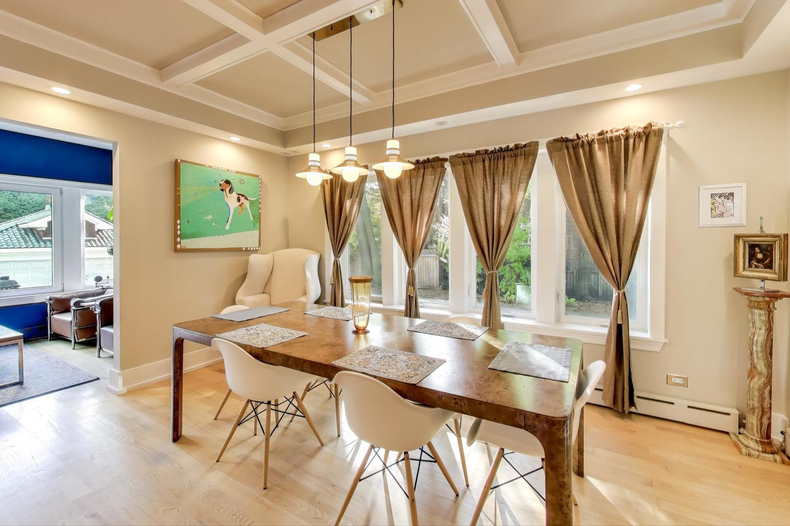 823 Jackson Avenue River Forest, IL 60305 - Photo 12 of 60 a view of a dining room with furniture window and outside view