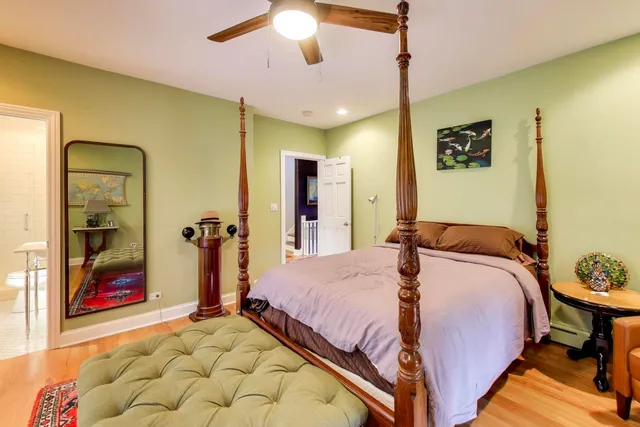 a room with furniture and a flat screen tv