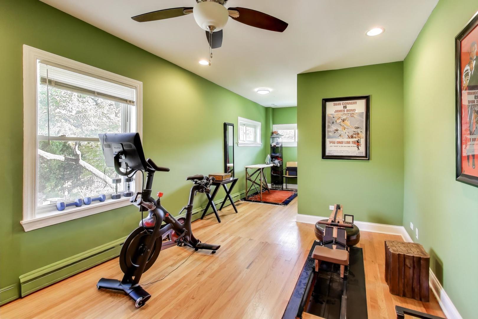 823 Jackson Avenue River Forest, IL 60305 - Photo 29 of 60 a view of a room with gym equipment