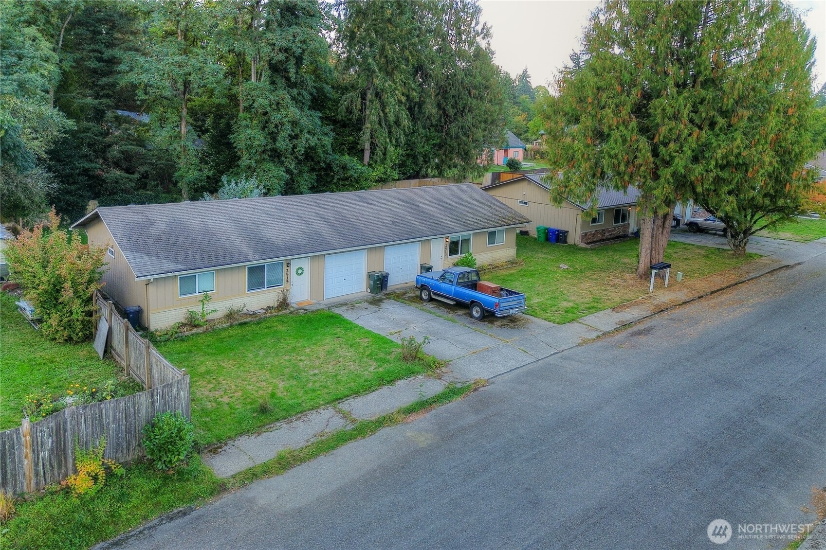 2515 Mitchell Avenue Northeast Olympia, WA 98506 - Photo 3 of 3 a aerial view of a house with garden