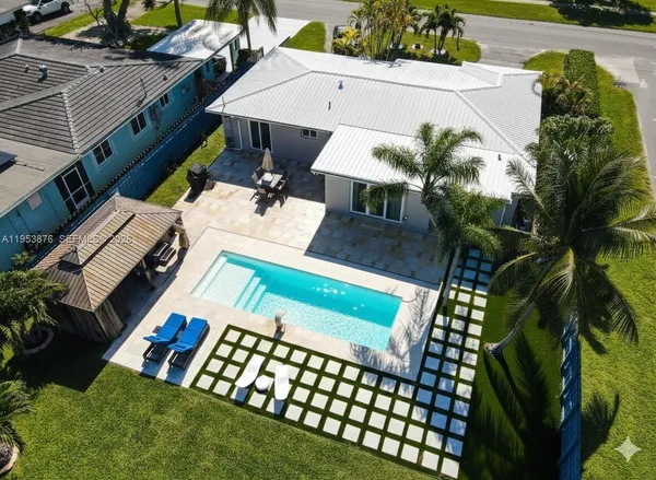 a view of an outdoor sitting space