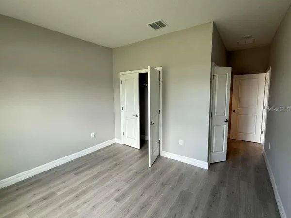wooden floor in an empty room