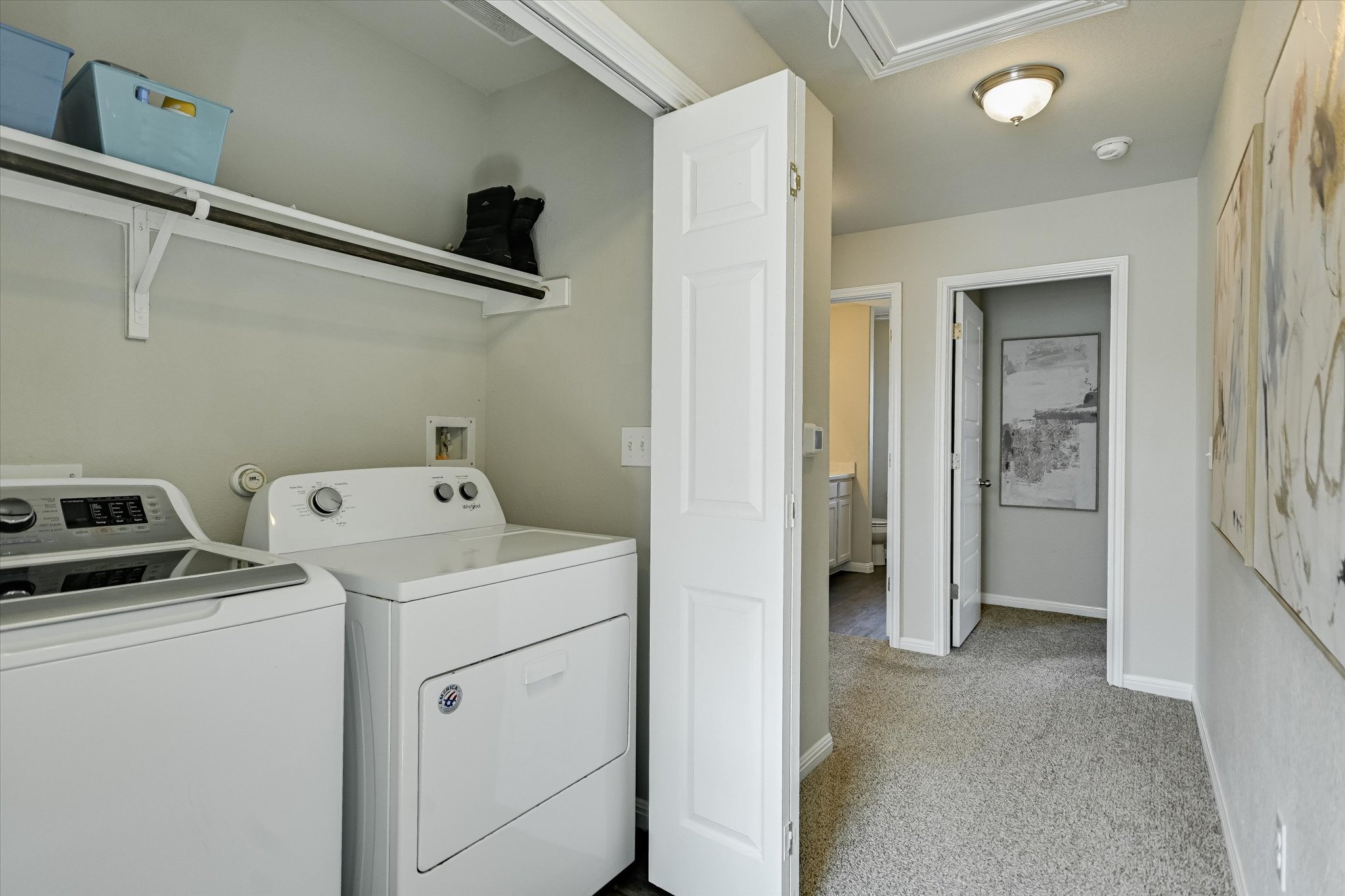 6304 Gunflint Drive Austin, TX 78747 - Photo 17 of 28 Laundry day, handled, a dedicated space that keeps the rest of your home running smoothly.