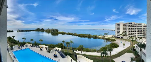 a view of a swimming pool