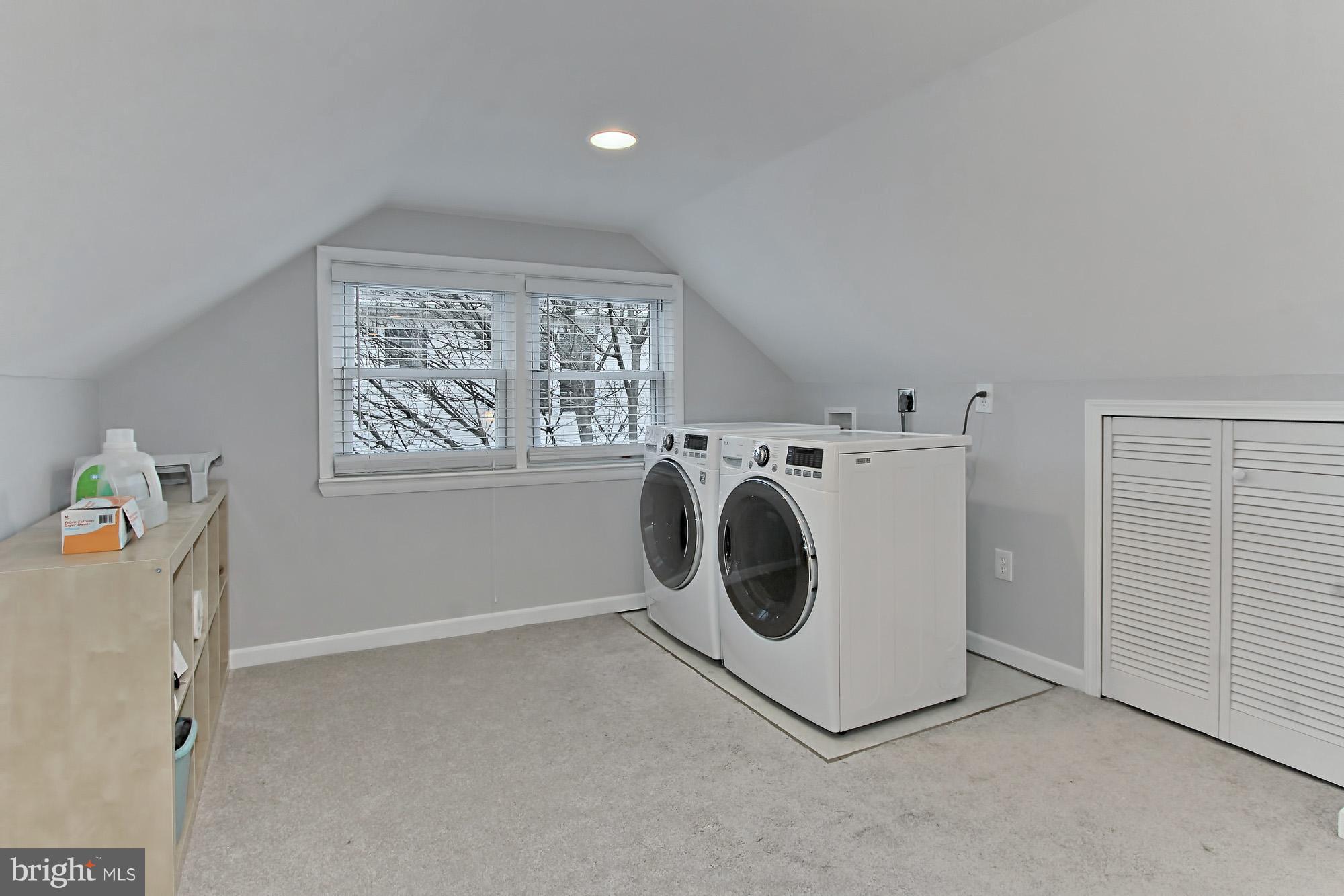 6734 Barrett Road Falls Church, VA 22042 - Photo 23 of 29 Sitting and Laundry Room