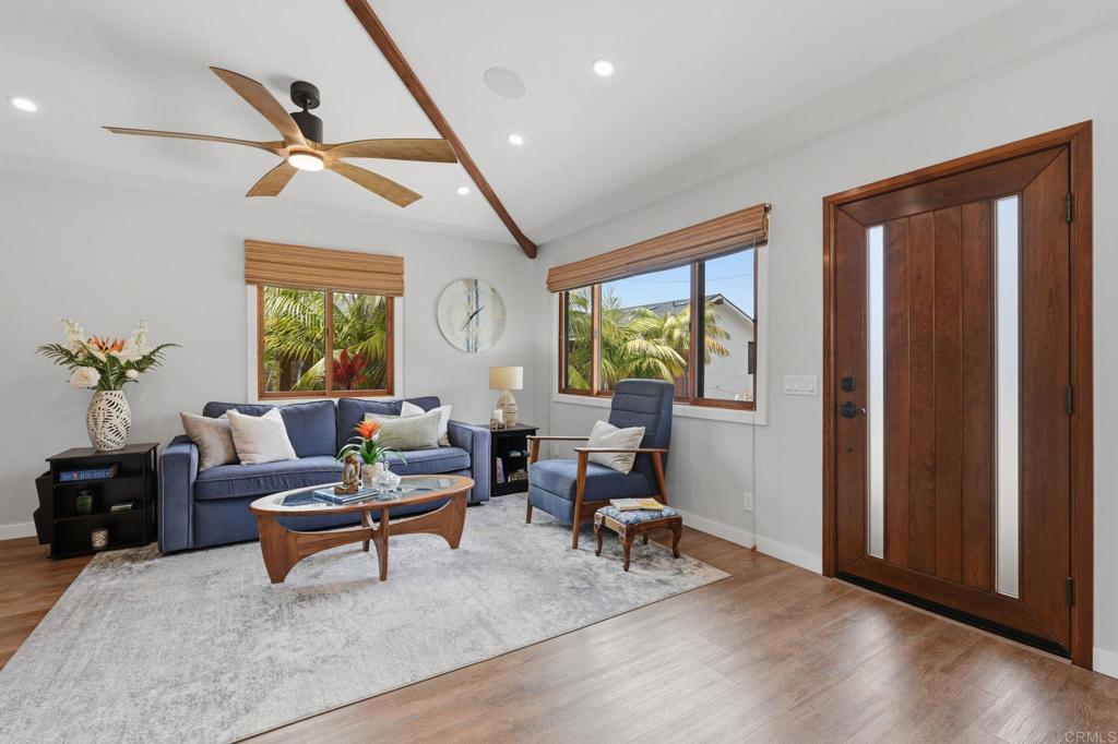 637 Sparta Drive, Unit A & B Encinitas, CA 92024 - Photo 7 of 58 a living room with furniture and a window