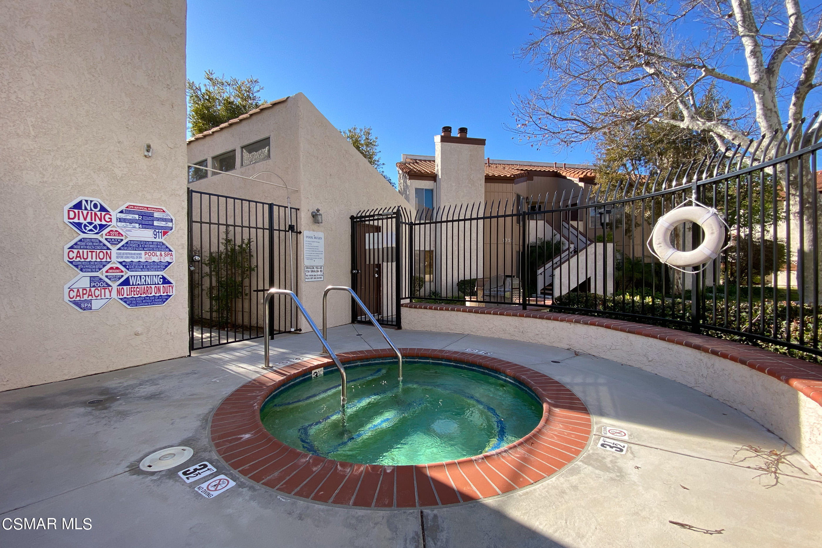 1736 Sinaloa Road, Unit 315 Simi Valley, CA 93065 - Photo 28 of 31 a swimming pool with outdoor seating yard and barbeque oven