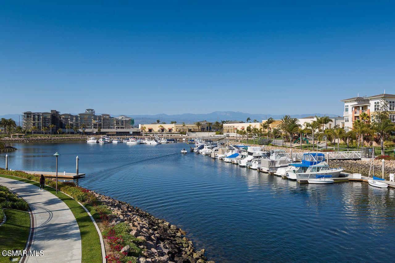 1501 Windshore Way Oxnard, CA 93035 - Photo 24 of 24 a view of a ocean with boats and trees in the background