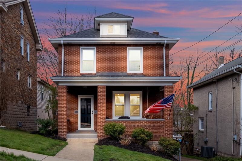 490 Mapleton Avenue Pittsburgh, PA 15228 - Photo 2 of 35 a front view of a house with garden