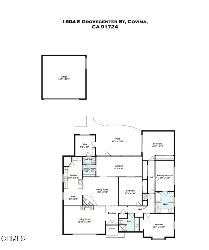 1504 East Grovecenter Street Covina, CA 91724 - Photo 16 of 17 a picture of a wall with a white wall