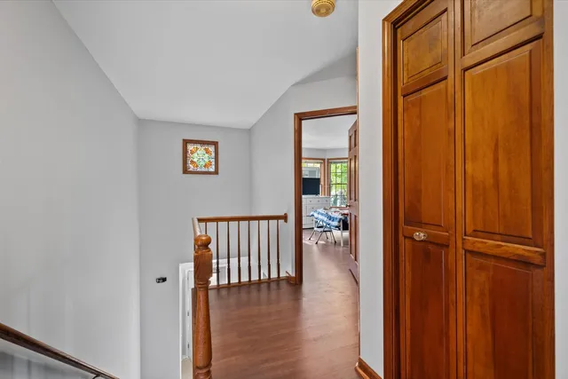 wooden floor in a gallery