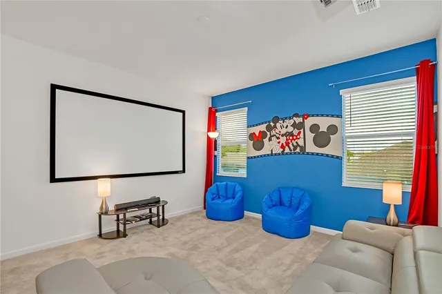 a room with pool table and wall