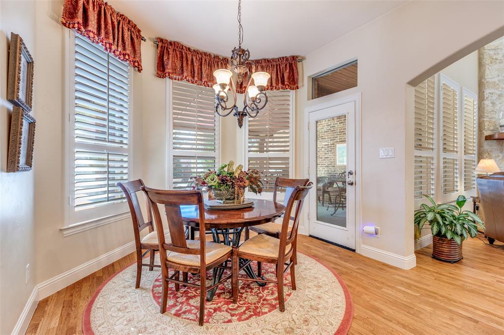 1109 Canton Court Allen, TX 75013 - Photo 13 of 40 a view of a dining room with furniture and window