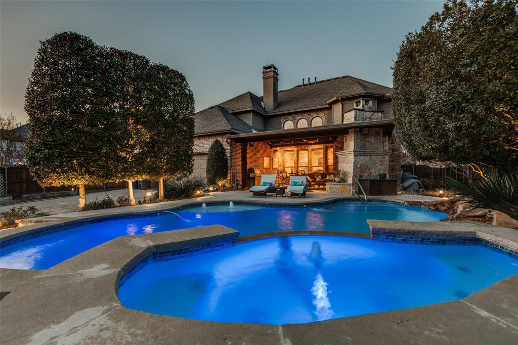 1109 Canton Court Allen, TX 75013 - Photo 36 of 40 a view of swimming pool with outdoor seating