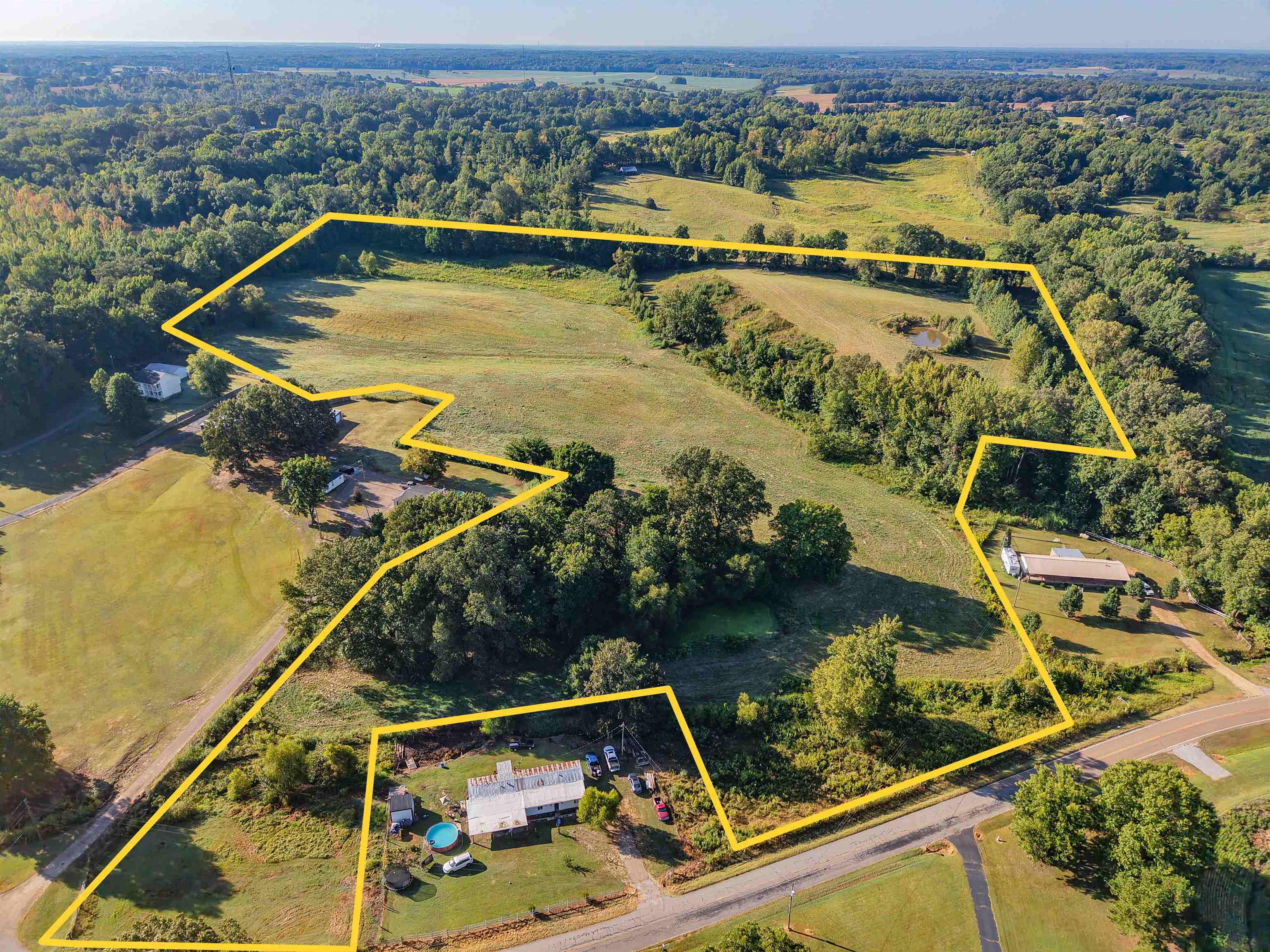 0 Bluebird Hill Road Ripley, TN 38063 - Photo 15 of 17 View of property location featuring property boundaries highlighted